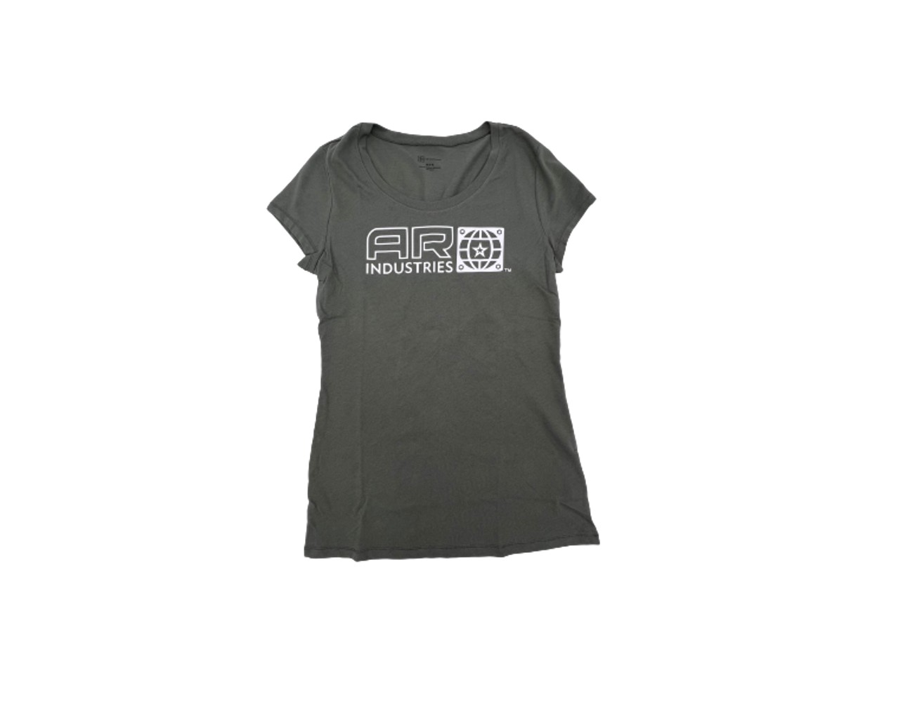 AR Industries Women’s T-Shirt – White Logo – AR Industries